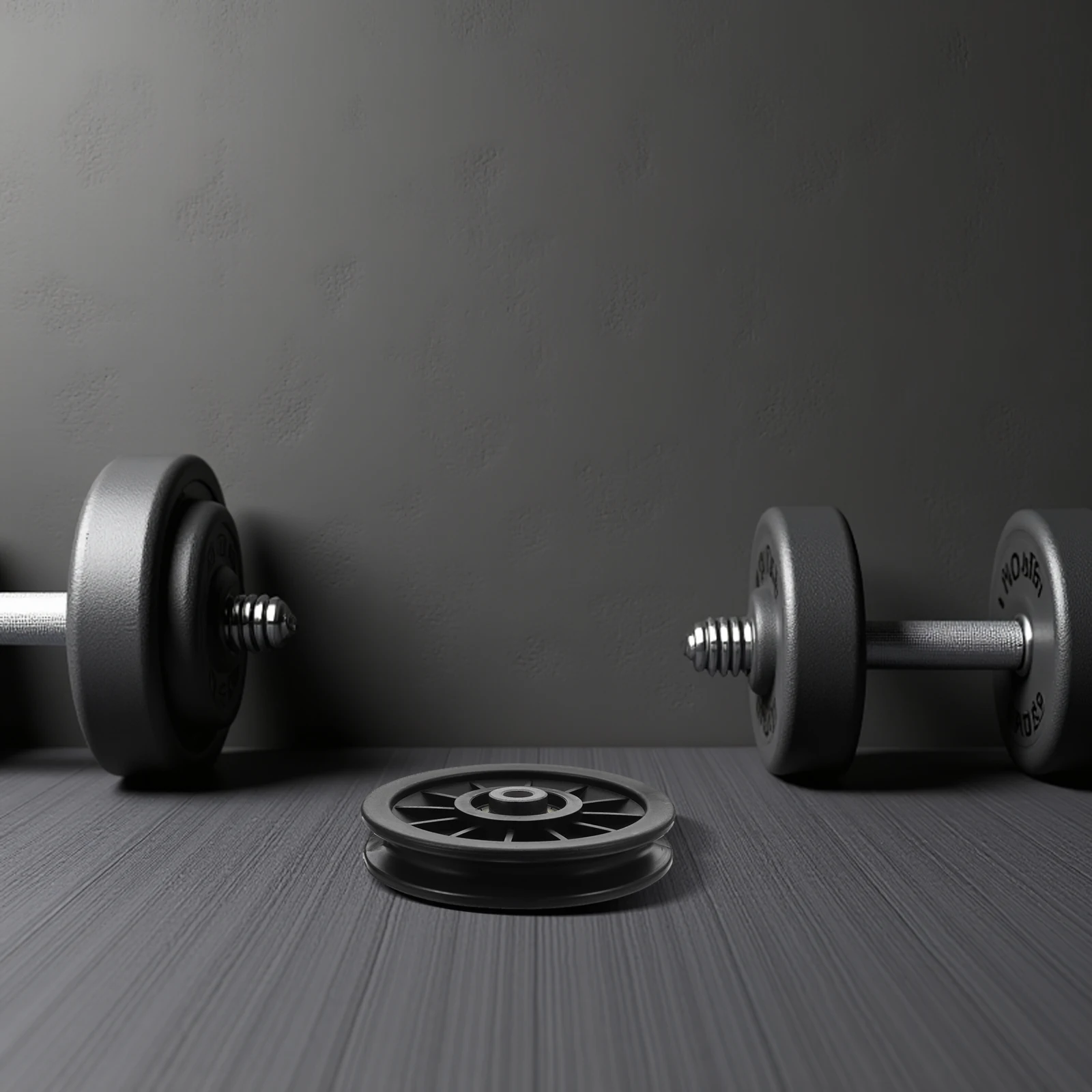 

2Pcs Pulley Wheel Gym Equipment Black 110Mm Bearing Large Diameter Groove Wheel Replacement Part Fitness Equipment Pulley