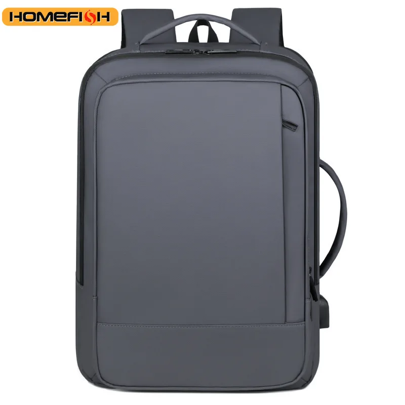 HOMEFISH Large Capacity Business Backpack for Men, Fashionable College Student Backpack, Laptop Multifunctional Computer Bag