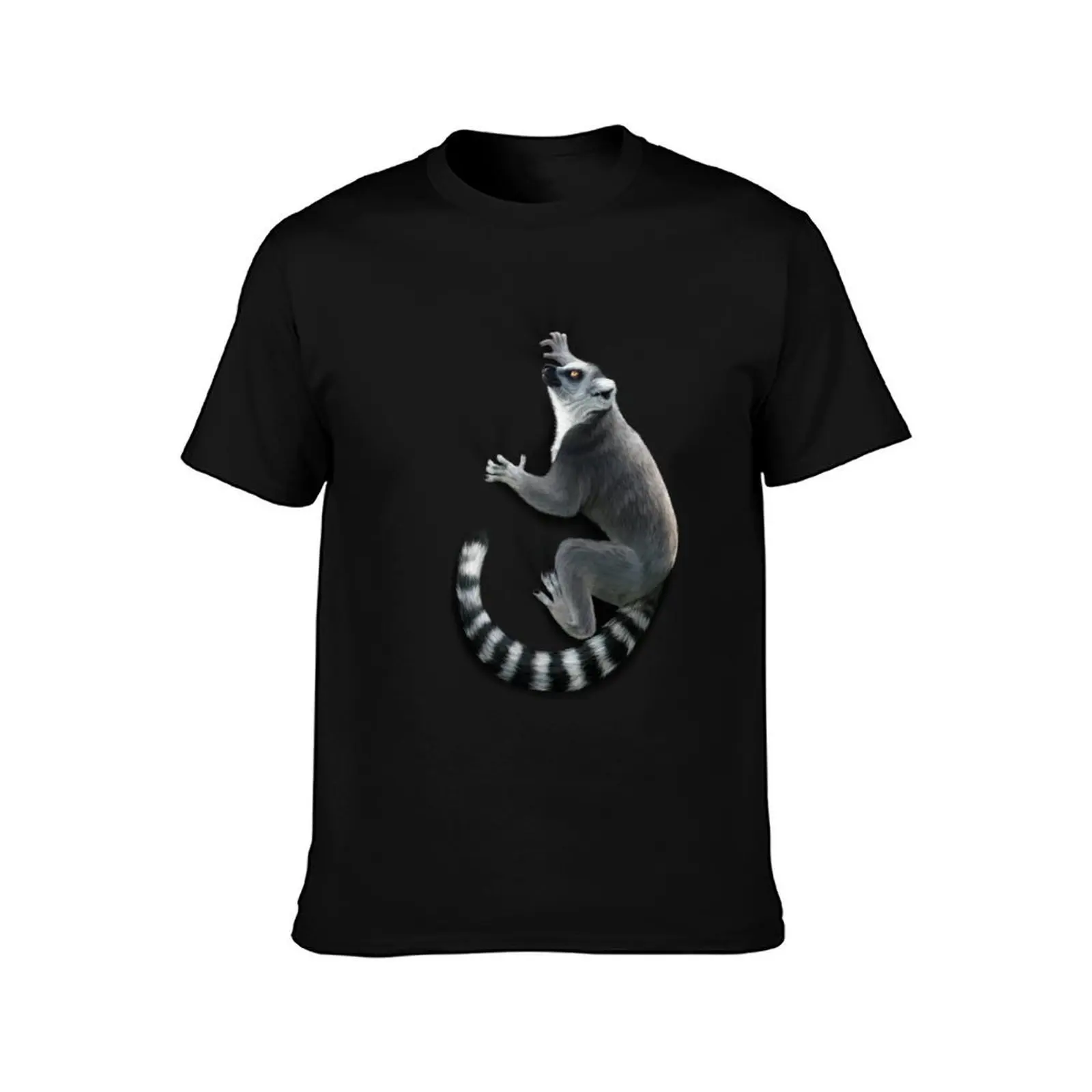 Ring Tailed Lemur T-Shirt Cool Feeling Summer Tee Shirt T-Shirt