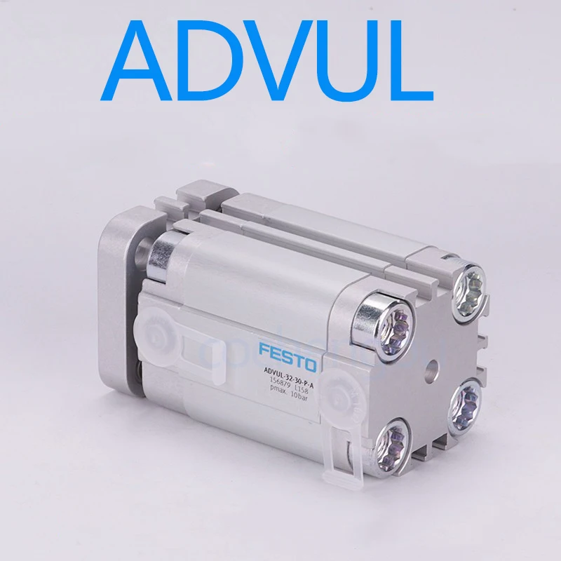 

Festo compact cylinder ADVUL-12-16-20-25-32-40-50-63-80-100-5-10-15-30-35-45-65-75-60-70-90-P-A ADVUL