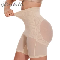 Levantador de glúteos con Control de barriga de cintura alta, bragas moldeadoras de cuerpo, entrenador de cintura, adelgazante de muslos, ropa moldeadora delgada para levantamiento de caderas Sexy para mujer