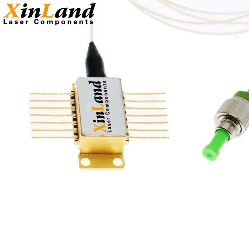 1060nm 1064nm 1W الألياف إلى جانب ليزر ديود وحدة 14-Pin فراشة حزمة 105um 200um 400um الألياف الأساسية