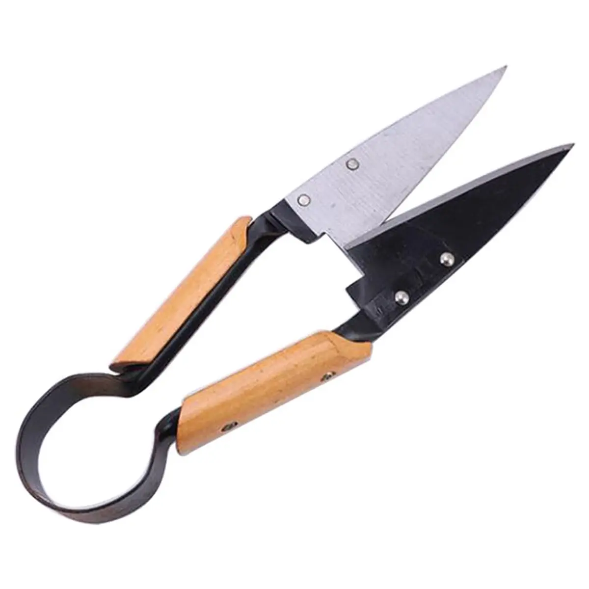 A45I 13inch Ergonomic Heavy Duty Onion/Sheep Topiary Shear Gardening Pruning Shear Wool Shearin Tree Branch Scissors