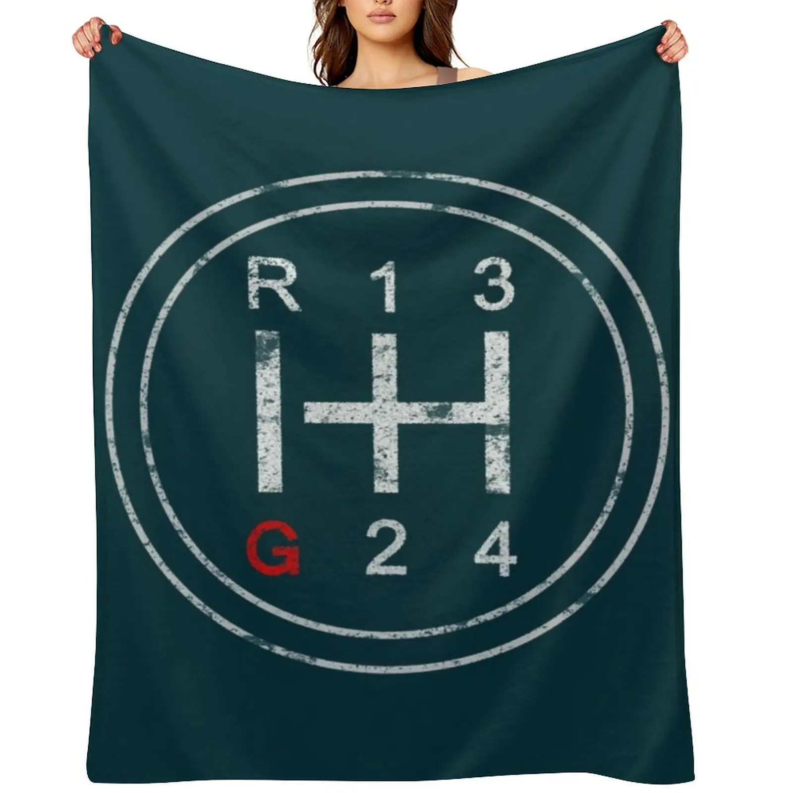 

Cool Vanagon Bus T3 Syncro Gearshift Bulli 80s Throw Blanket For Sofa Thin Luxury Designer warm for winter Loose Blankets