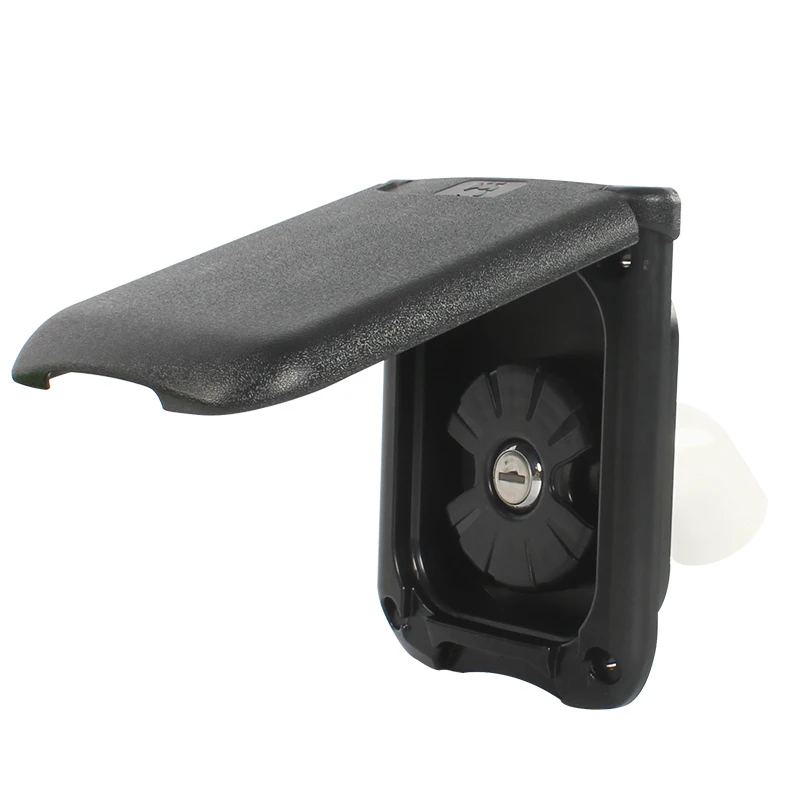 TYTXRVOEM Camper Accessories Gravity Square Black Hatch Cover Gravity Inlet Water Inlet