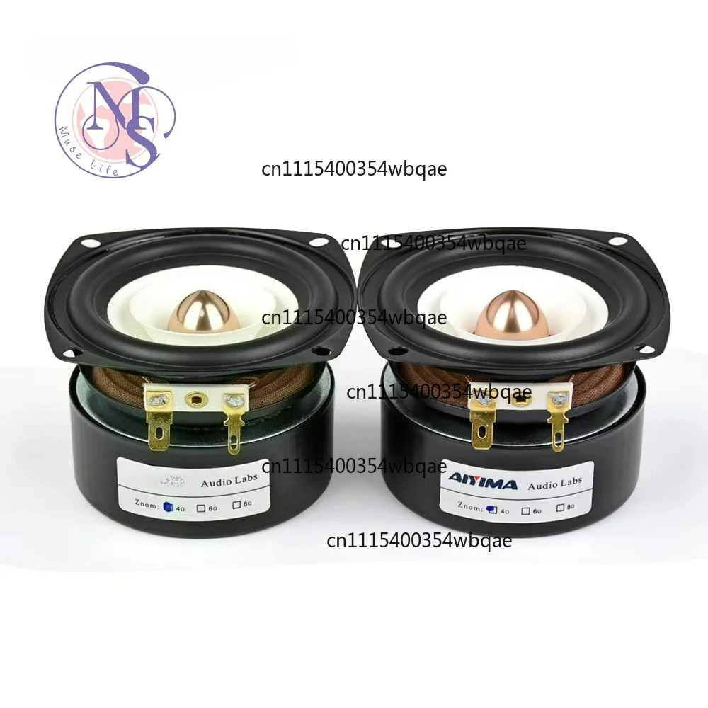 ZOCI-2Pcs 3Inch Audio Portable Speakers 4 8 Ohm 15W Full Range Hifi Bass Speaker Altavoz Portatil Speaker DIY Home Theater