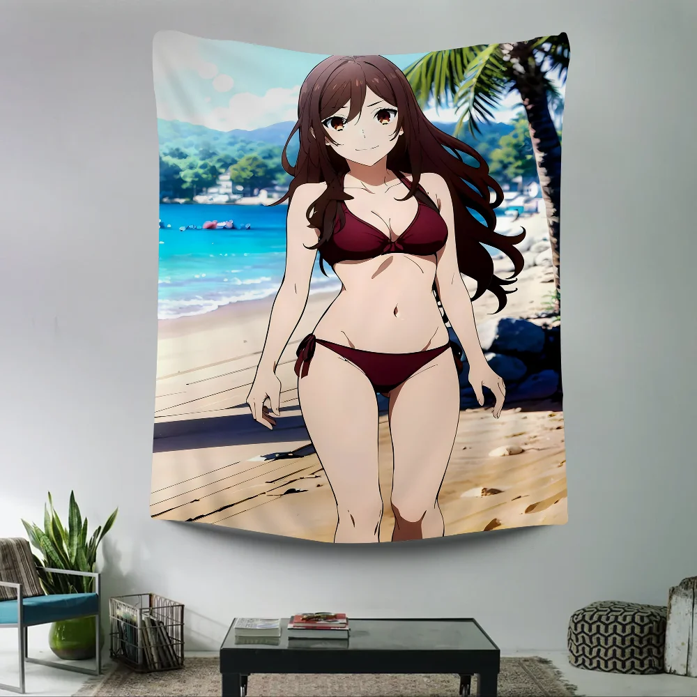 

Kyouko Hori Colorful Tapestry Wall Hanging Hanging Tarot Hippie Wall Rugs Dorm Wall Art Decor