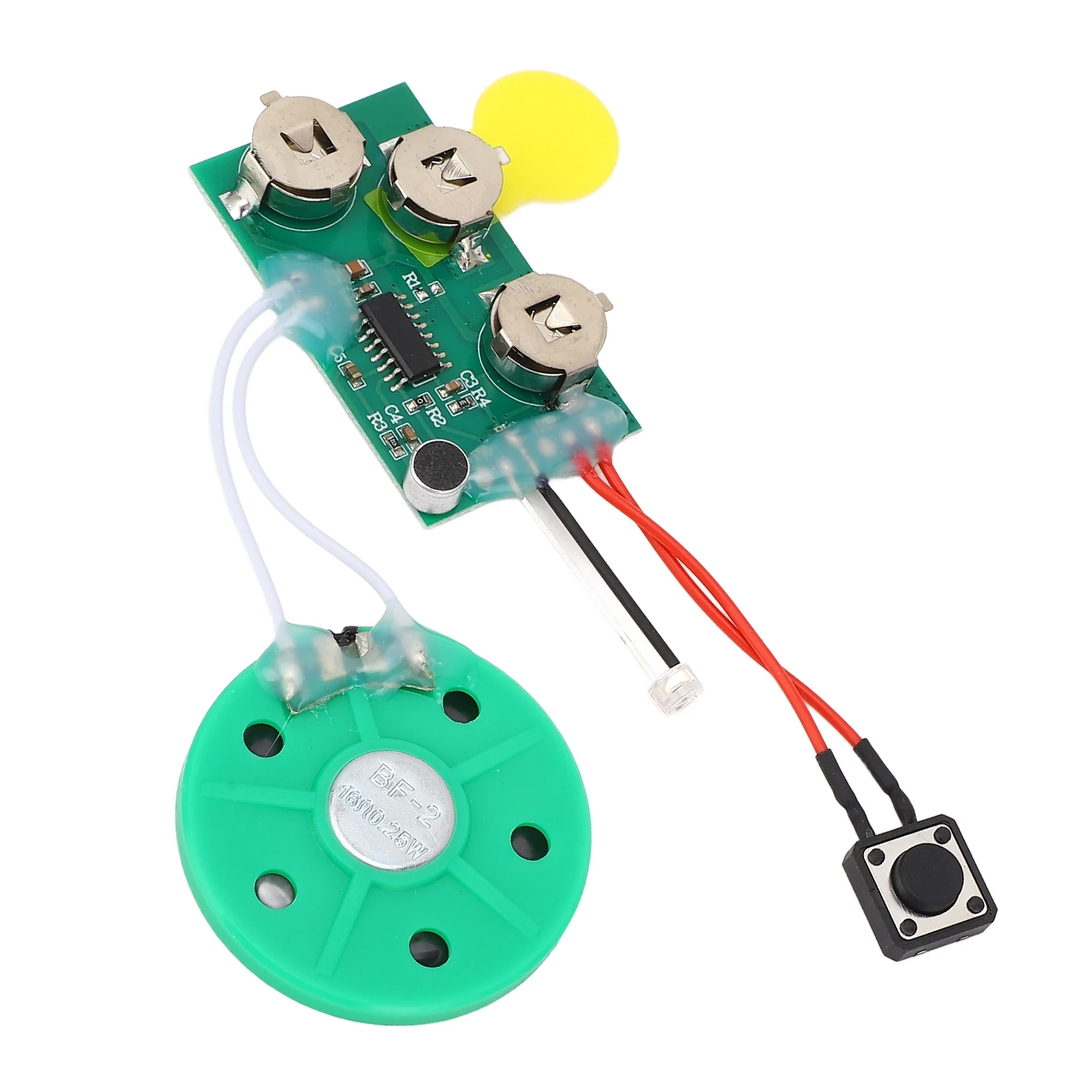 4mins DIY Recordable Greeting Card Module Light Sense Voice Sound Record Chip Greeting Card Voice Module