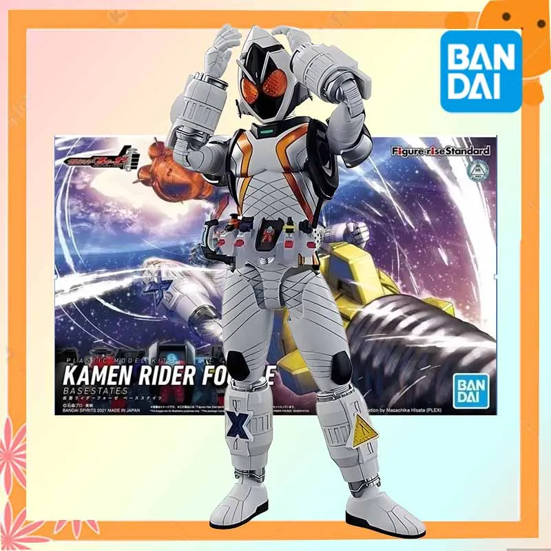 

Bandai Original GUNDAM Figure rise KAMEN RIDER FOURZE Anime Action Figure Assembly Model Toys Collectible Model Ornaments Gifts