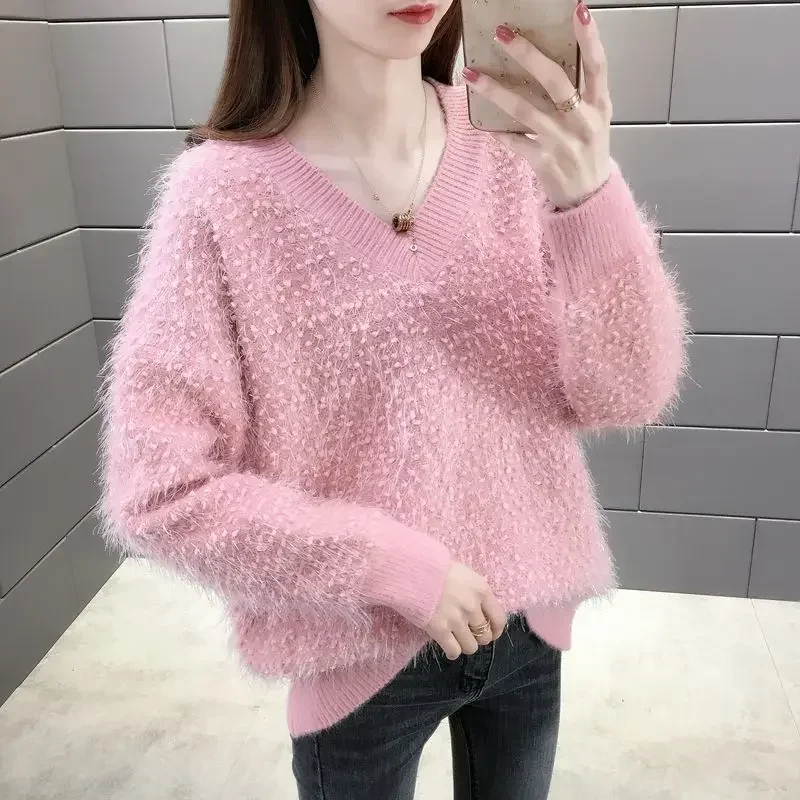 Vy1066 2020 spring autumn winter new women fashion casual warm nice Sweater woman female OL Big size long sleeve turtleneck