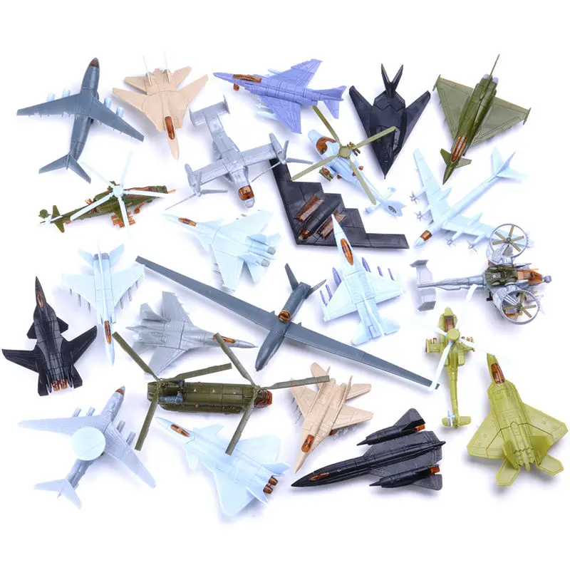 Mini Puzzle Building Toys Desktop Ornaments Soviet MI-24V  Helicopter Gunship Assembly Airplane Plastic Military Model