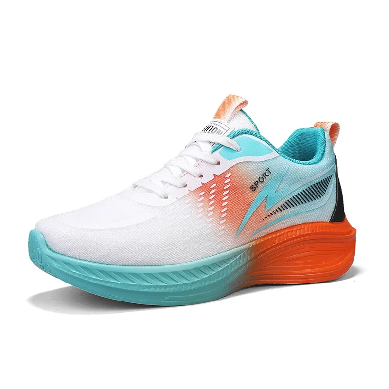 

Удобная и модная мужская летняя дышащая мужская повседневная спортивная обувь с сеткой, кроссовки для фитнеса на открытом воздухе