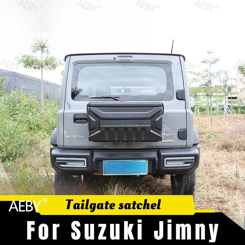 

For Suzuki Jimny 2019-2026 Tailgate tool box storage system spare tire,storage box,Hidden storage box,small school bag