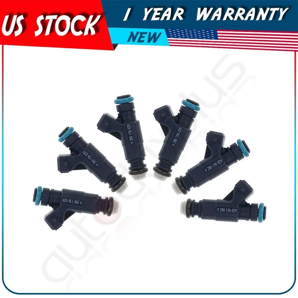 

6Pcs Fuel Injectors For Ford Explorer Ranger Mercury Mountaineer 4.0L 0280156029