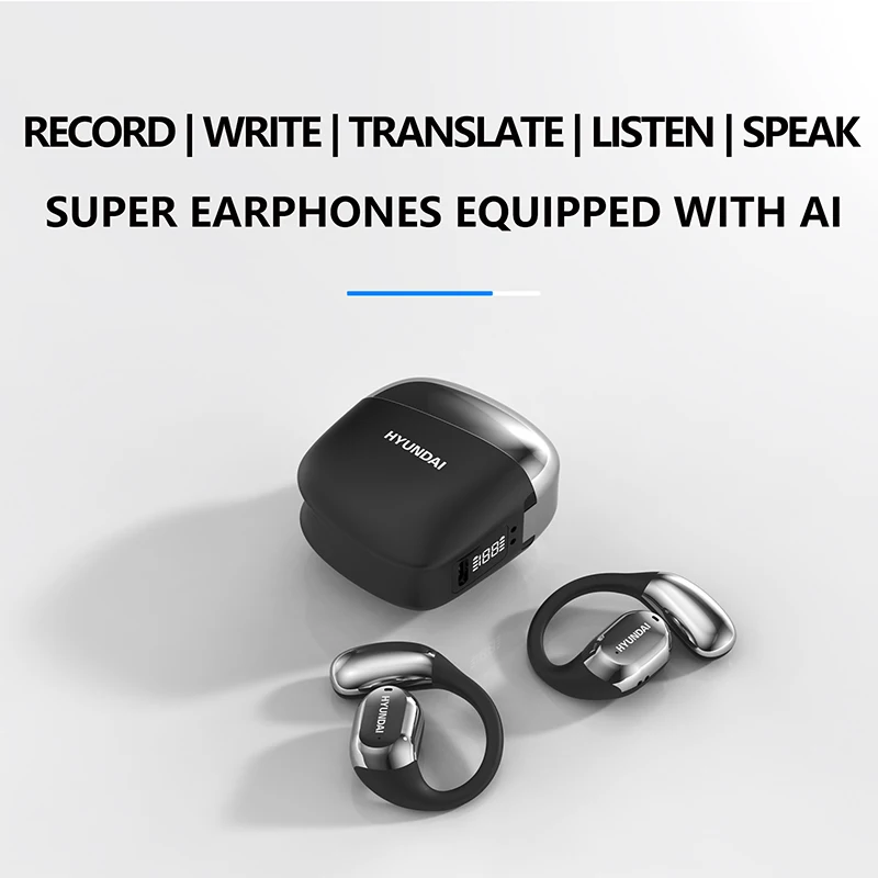 Y3 Pro Smart Earbuds Bluetooth AI Earphones Wireless Headphones For Real Time English Translation And Multilingual Conversations