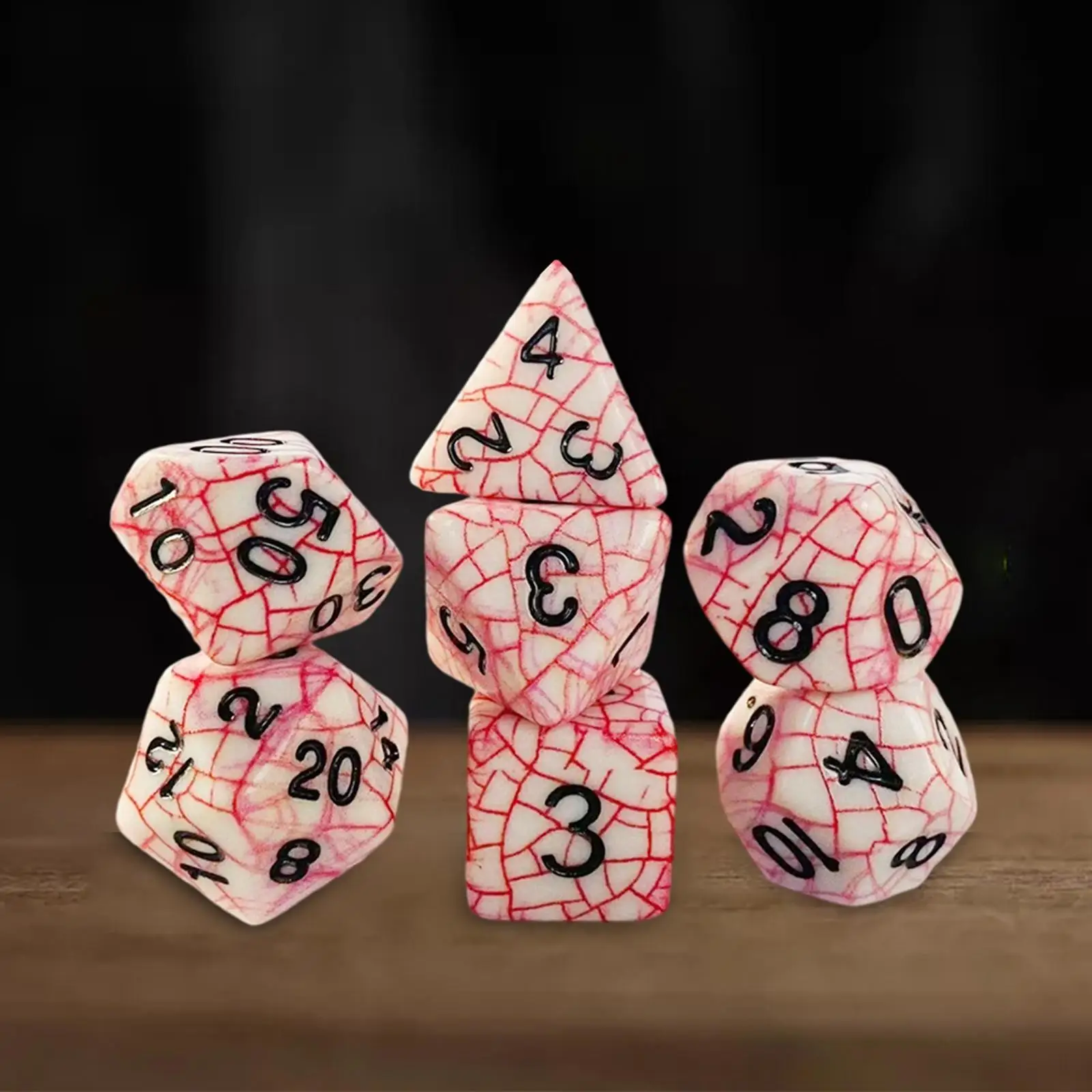 conjunto-de-7-dados-poliedricos-em-acrilico-dados-de-varios-lados-d20-d12-d10-percentil-d8-d