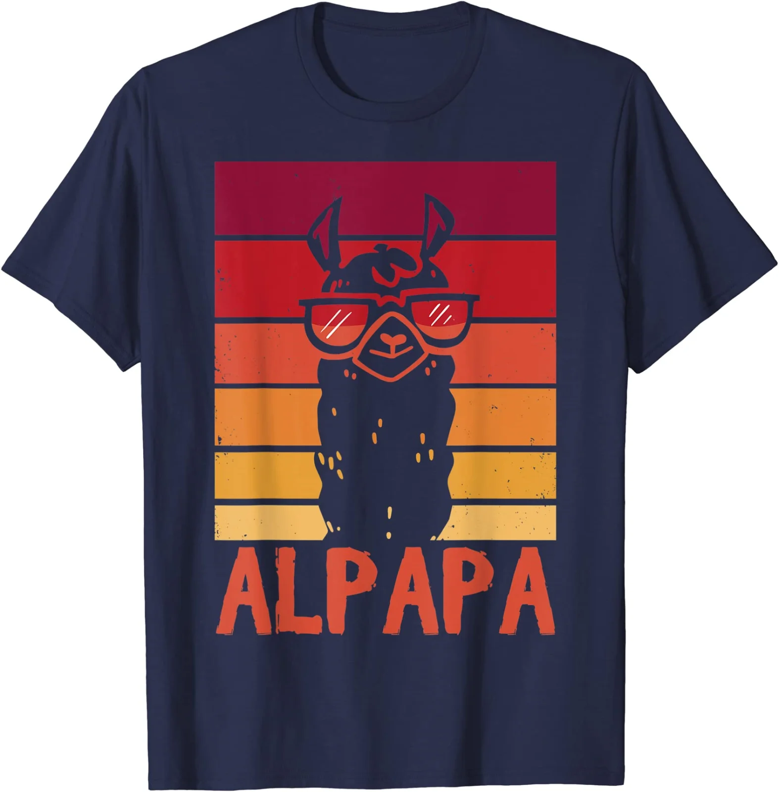 Alpapa Alpaca Fan Llama Fan Lover Father's Day vintage Unisex T-Shirt