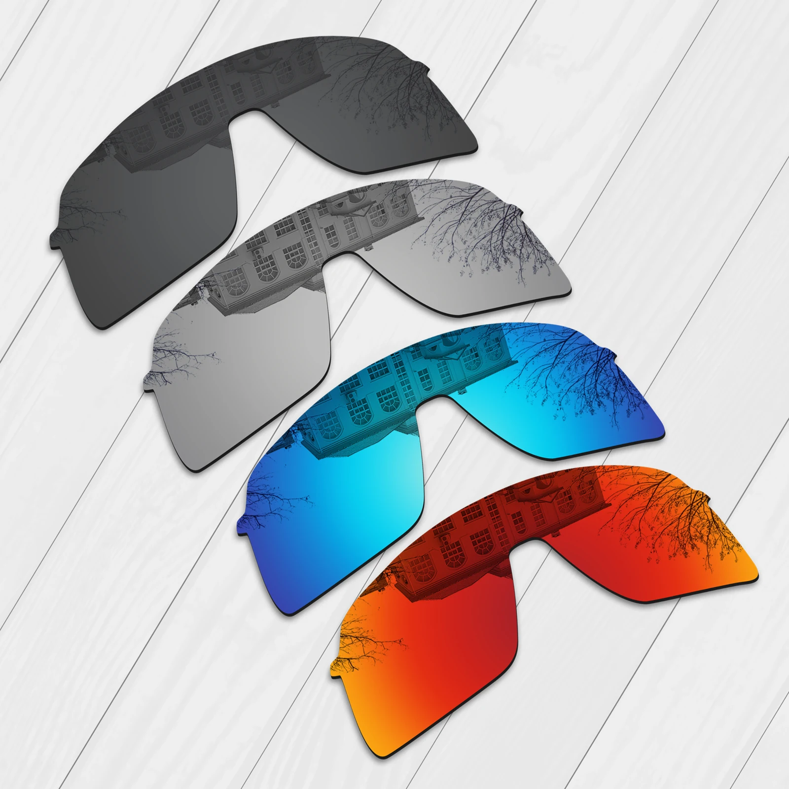 E.O.S Polarized Enhanced Replacement Lenses for Oakley Sutro Lite S OO9496 34mm Sunglasses - Multiple Choice