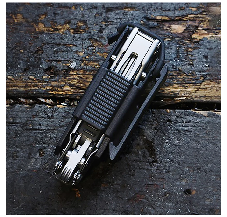 SOG Strapazierfähige Nylon-Gürteltasche – kompakte Multi-Tool-Tasche mit sicherem Druckknopfverschluss, EDC-Zangenhalter mit Rückenclip für EDC – Detail 4