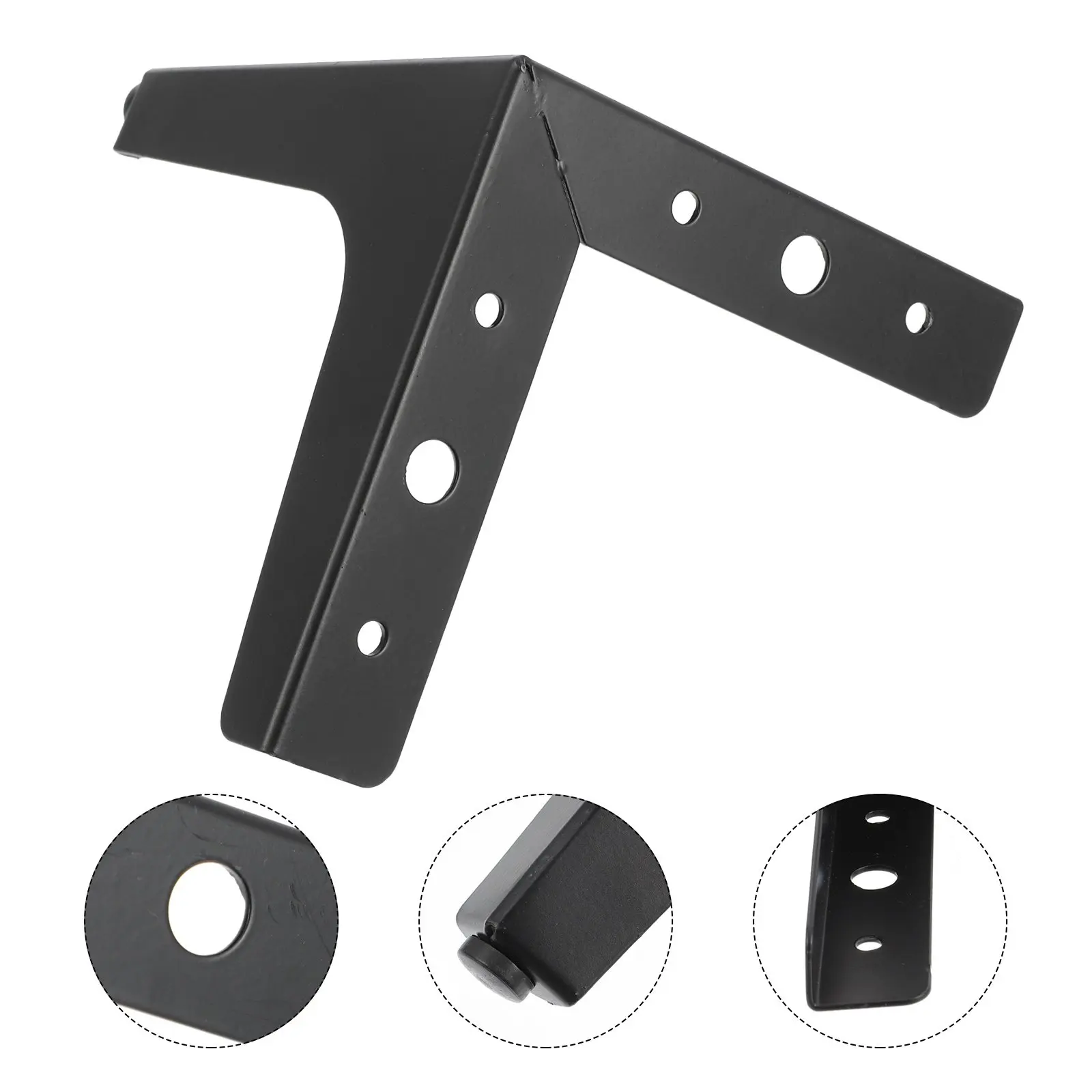 Premium Iron Furniture Legs 3-Pronged Metal Cabinet Feet for Sofa Coffee Table TV Stand Office Desk Household Storage Space