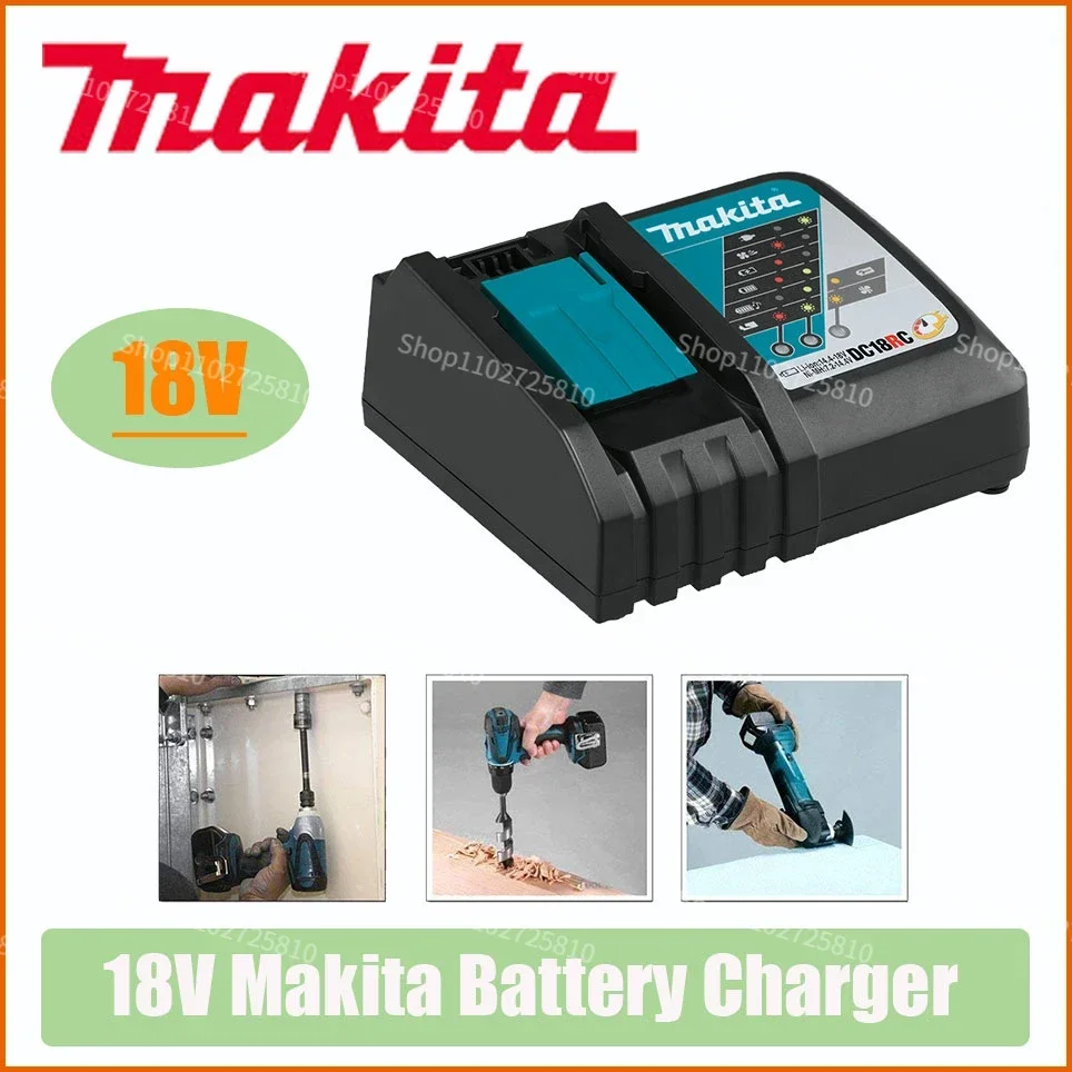 

Оригинальное зарядное устройство Makita 18VRC, 18 в, Bl1830, Bl1430, BL1860, BL1890, зарядное устройство USB Prot, 18VRF, Makita 3A, 6A