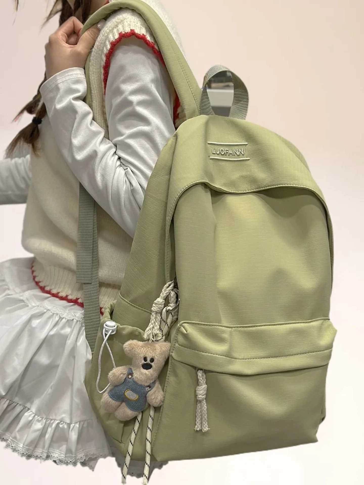 2026年新作-高級感あふれるデュアルショルダーバックパック-中学生-小学生-大学生-高校生女子向け