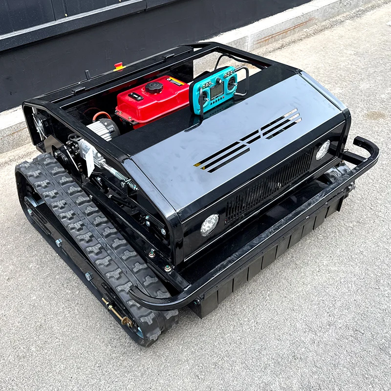 Cortacésped personalizado con control remoto, robot de corte de césped inalámbrico de alta calidad y alta potencia, precio asequible, agrícola
