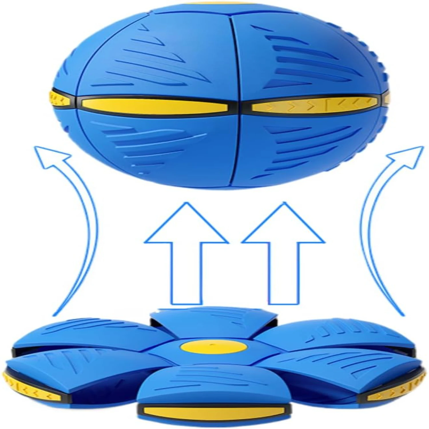 

Green Disc Ball Dog Toy - Exciting and Durable Toy for Outdoor Fun, Crafted with Vibrant Non-Toxic Material for Endless Adventur