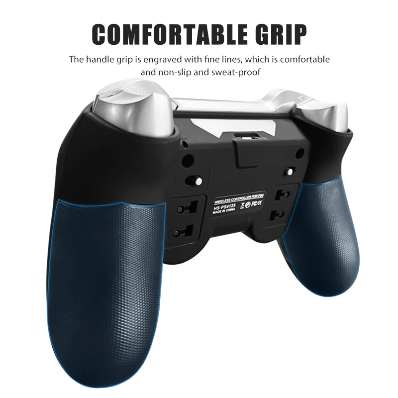 Wireless Game Controller For PS4 Console Gamepads Custom Programmable USB Wired Pairing for PC Gaming Joystick Accessories