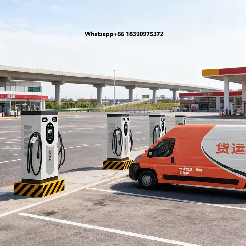 Reliable 120kW DC EV Charging Pile for Airport Employee Parking