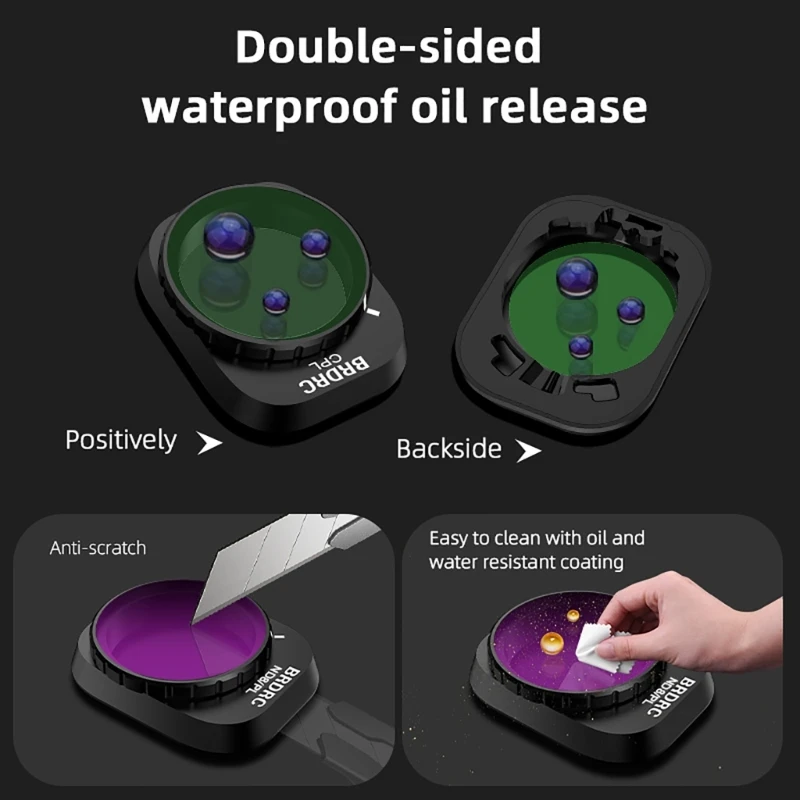 Dla Mini 4 filtr ND polaryzator filtr UV zestaw filtrów obiektywu aparatu akcesoria CPL UV ND8PL ND16PL ND32PL ND64PL