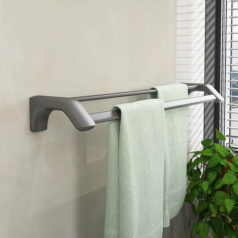 

Towel Racks for Towel Holder Bathroom Rack Double Towel Bar Towel Hangers for Bathroom Wall Mounted