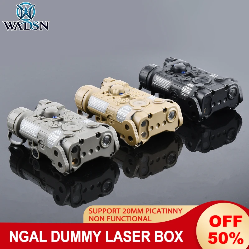 

Tactical L3 NGAL Laser Dummy Plastic Battery Box No Functionl DBAL A2 PEQ 15 Model AR15 Rifle Gun Hunting Airsoft Accessories