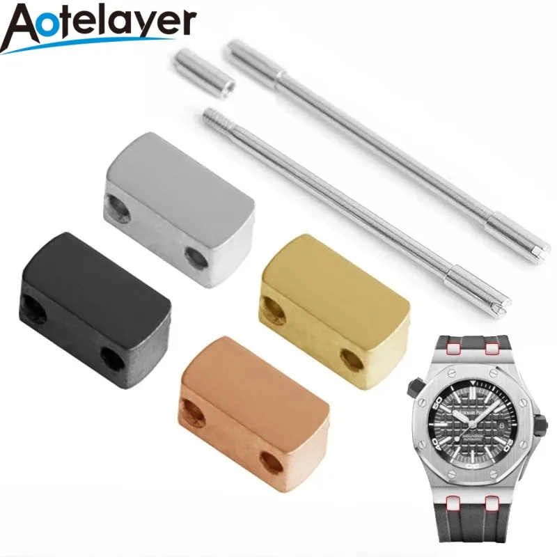 

4.5mm End link Conversion Kit for AP Royal Oak Offshore AP 15400 26320 26331 28mm Strap Watch Case for AP Watch Band Linker