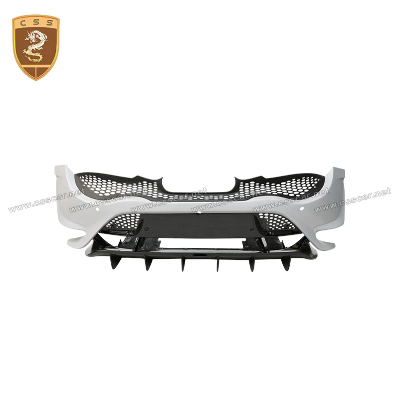 Car Front Bumper Rear Diffuser Tail Wing Spolier Side Fender Muguard Carbon Fiber Bodykit For McLaren 720s Change 765lt Style