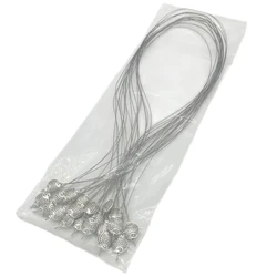 Outils d'enfilage pour extensions de cheveux, longueur 25cm, 20 pièces