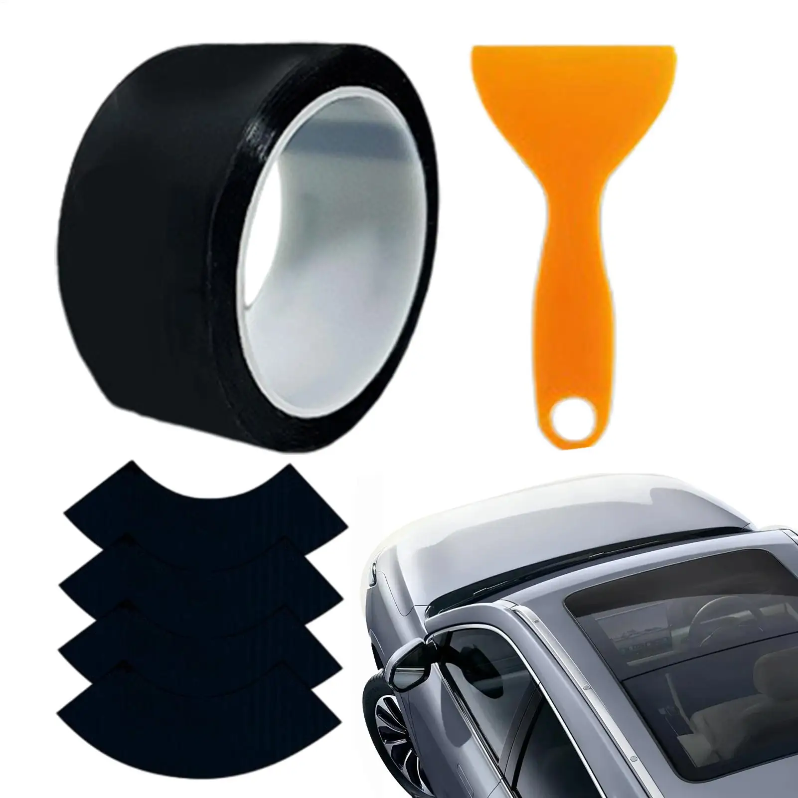 Car Door Seal Strip High Temperature Resistant Automotive Window Tape Waterproof Edge Trim For Cars For Truck Garage Exterior
