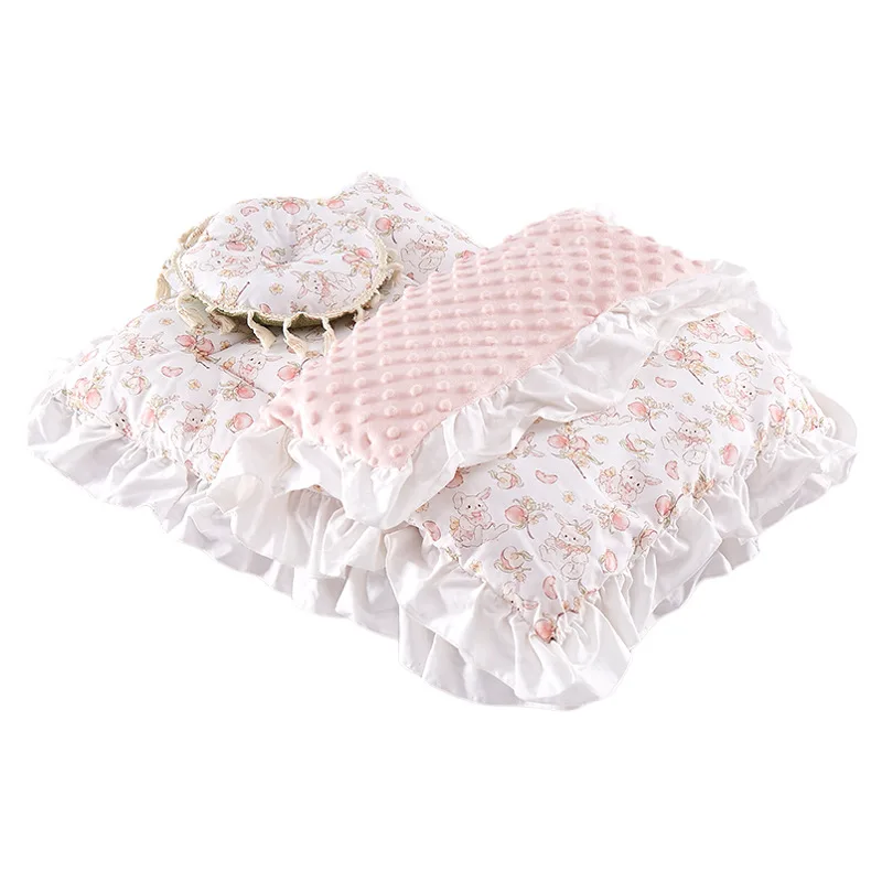 

Pet cushion bedding three-piece set, cat sleeping quilt dog sleeping mat