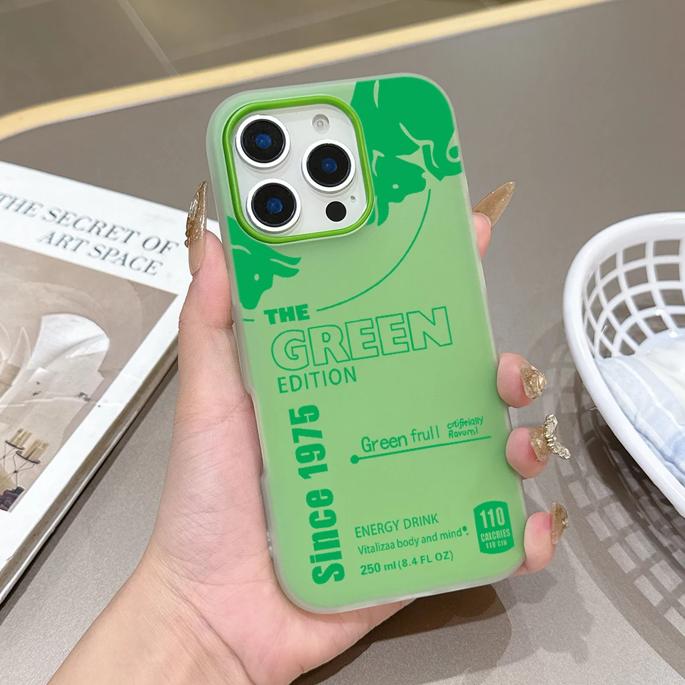 Funda de silicona mate con logo b-bulles, versión fashion, 2 en 1, para iPhone 17 Air 16 15 14 13 Plus 12 Pro 5
