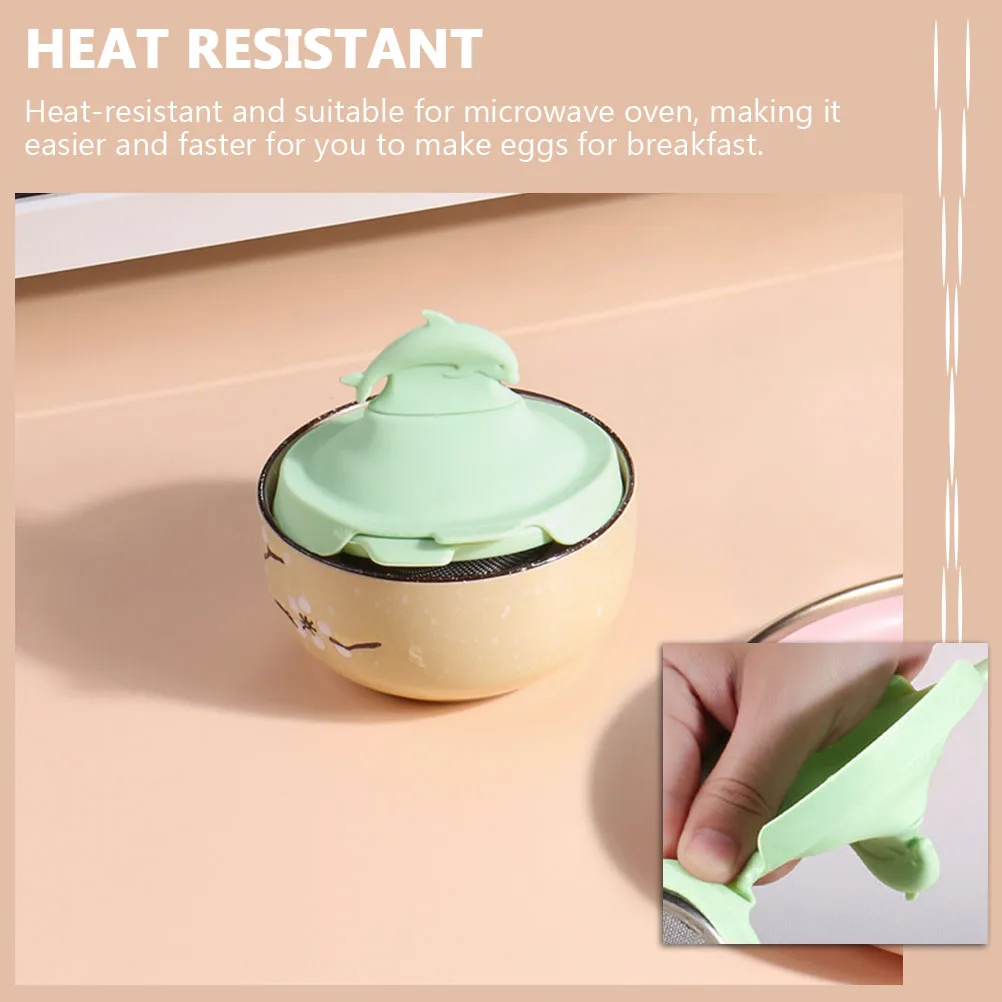 

Microwave Steamer Cup Compact Holder Household Kitchen Supplies Heat Resistant Silicone Boiler Convenient Steamed Container