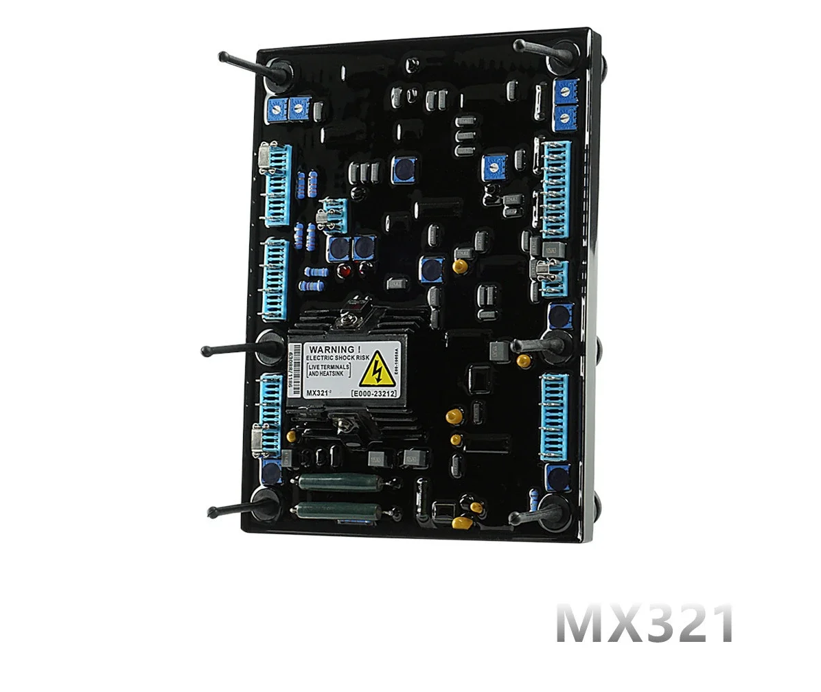 MX321 Generator Accessory Brushless Automatic Voltage Regulator Voltage Regulator Board AVR E000-23212