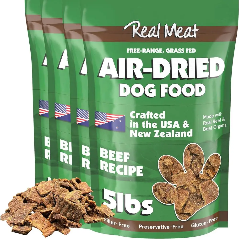

USA-Sourced Grain-Free Air-Dried Dog Food: Natural, High-Protein, Easy to Digest