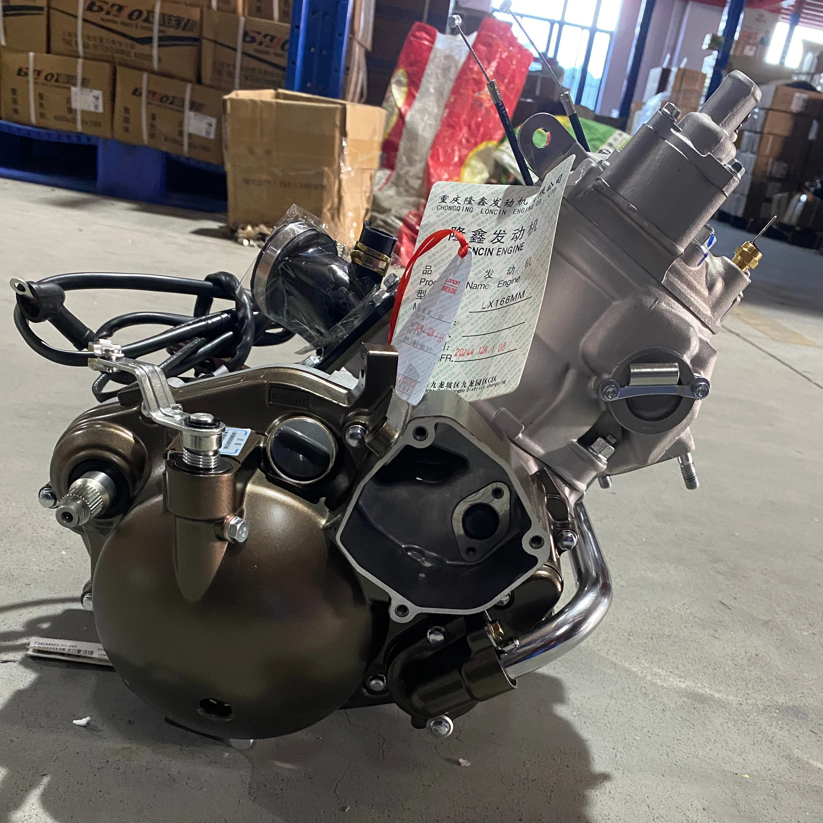 Hot selling：Off-road Motorcycle Accessories A8 250 Carb MT250  Air Cooled Engine Assembly for AJP PR5 250 Enduro