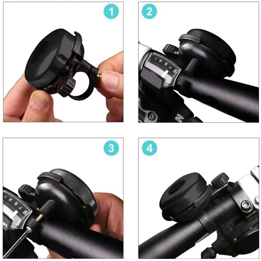 Loud Sound Metal MTB Road Bike Kids Bicycle Cycling Handlebar Horn Alarm Bell For Safety Metal Ring Bicycle Horn Bike Accessorie