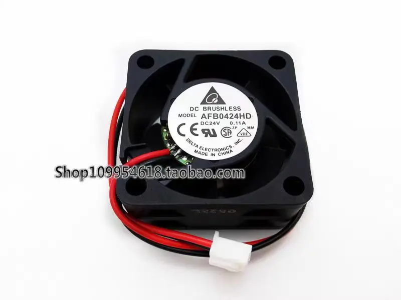 

1pcs 4020 AFB0424HD 24V 0.11A 4CM 40mm inverter silent cooling fan computer server