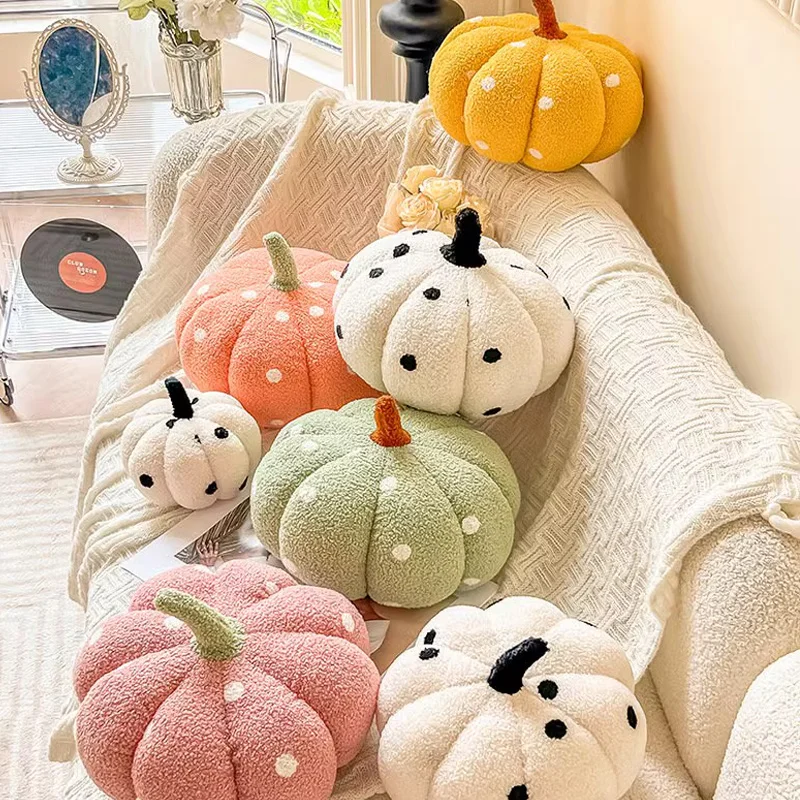 Simple ins storm point pumpkin living room sofa decoration throw pillow girls sleeping pillow bay window tatami pillow