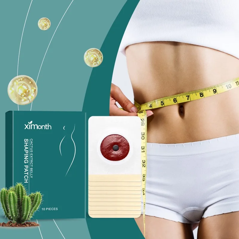 10 stücke Abnehmen Patch Schnelle Fettverbrennung Patch Gewichtsverlust Nabel Aufkleber Natürliche Kräuter Schnelle Fatburner Pille Abnehmen Detox Patches