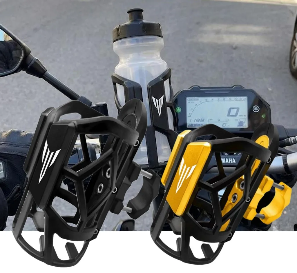 دراجة نارية كأس الماء حامل لياماها MT03 MT07 MT09 MT10 MT25 MT 03 07 09 10 عالية الجودة دراجة نارية موضة حامل كأس الماء