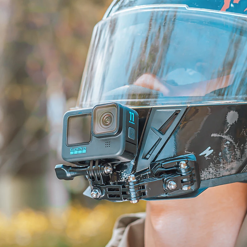 Аксессуары для экшн-камеры на мотоциклетный шлем Крепление на шлем для Gopro 13 12 11 10 9 8 DJI Osmo Action 3 4 Insta360 X4 камера