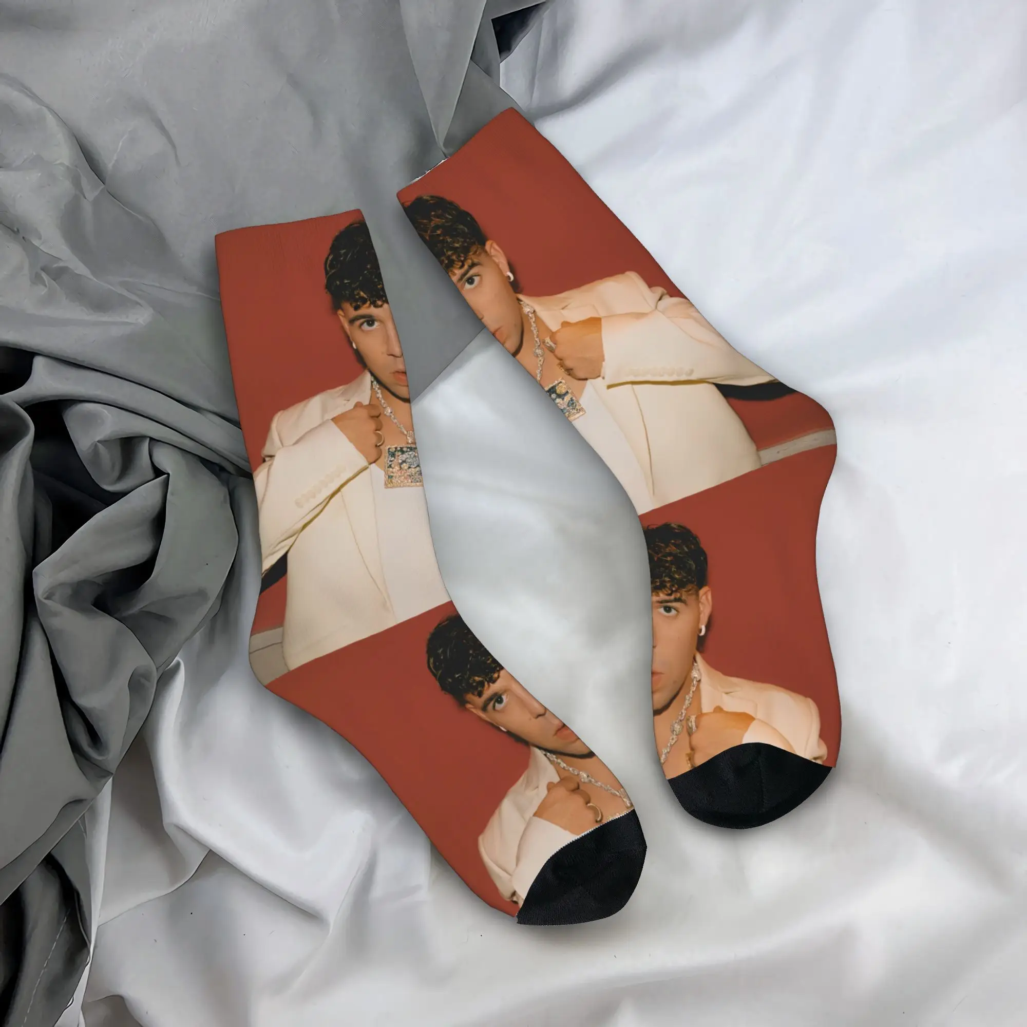 

Чулки Quevedo 2025, дизайнерские повседневные носки, осенние противоскользящие носки, мужские велосипедные мягкие носки унисекс